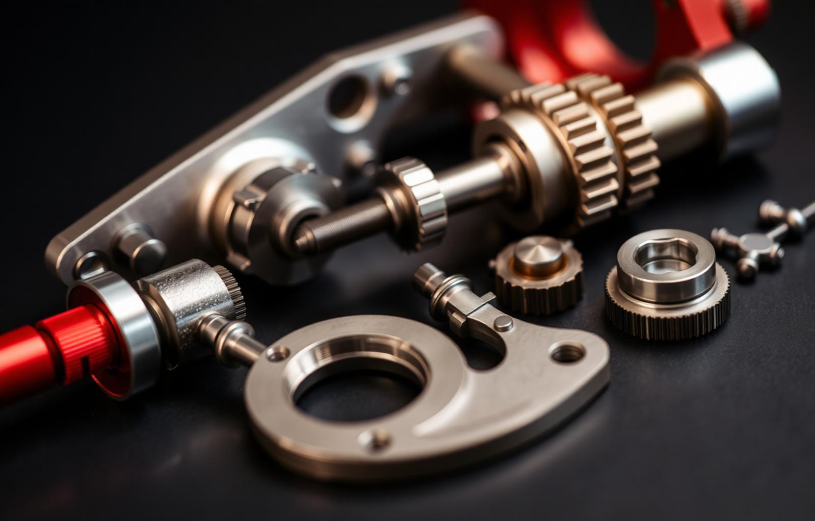 Precision machined automotive parts