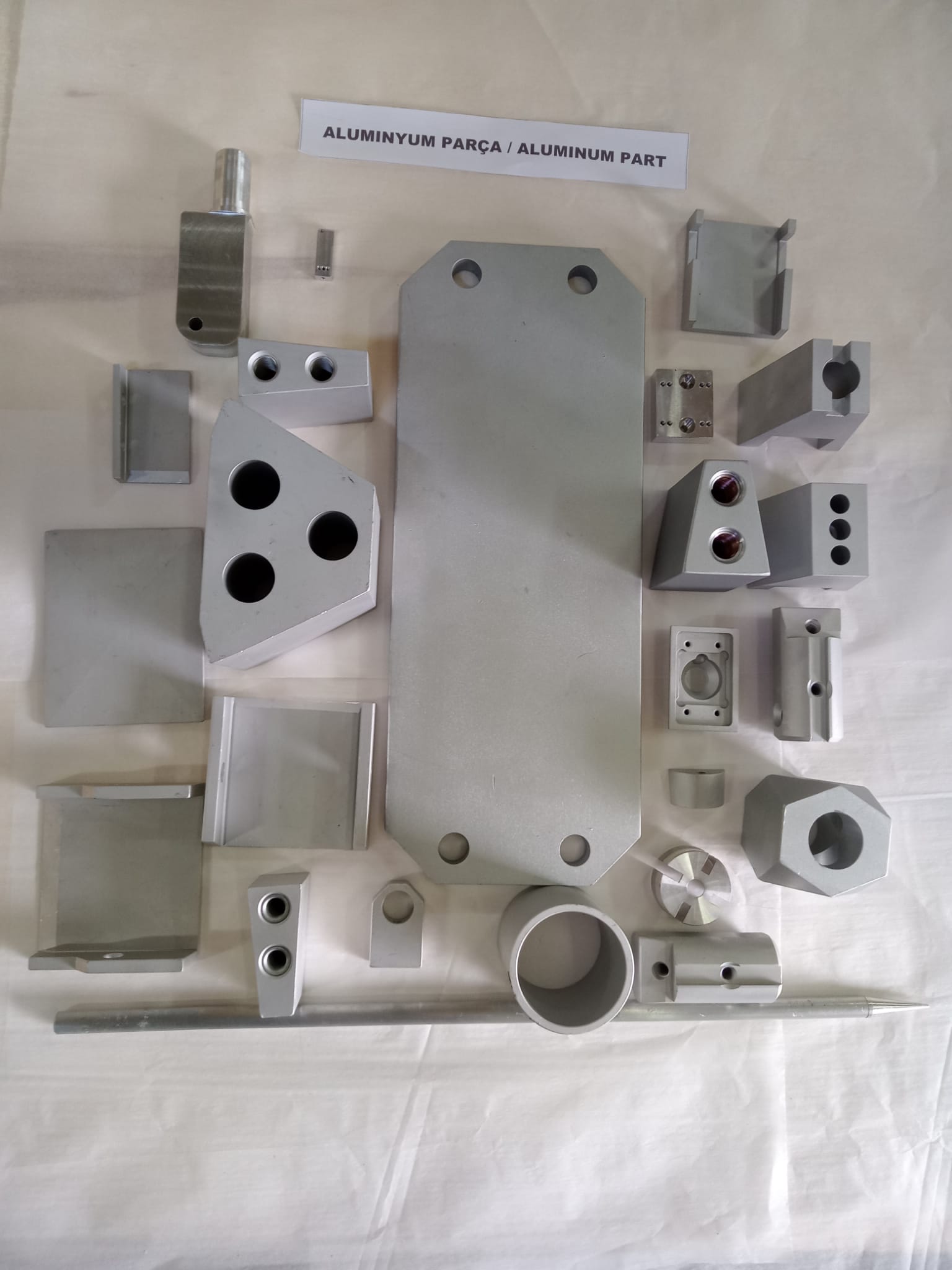 Aluminium parts