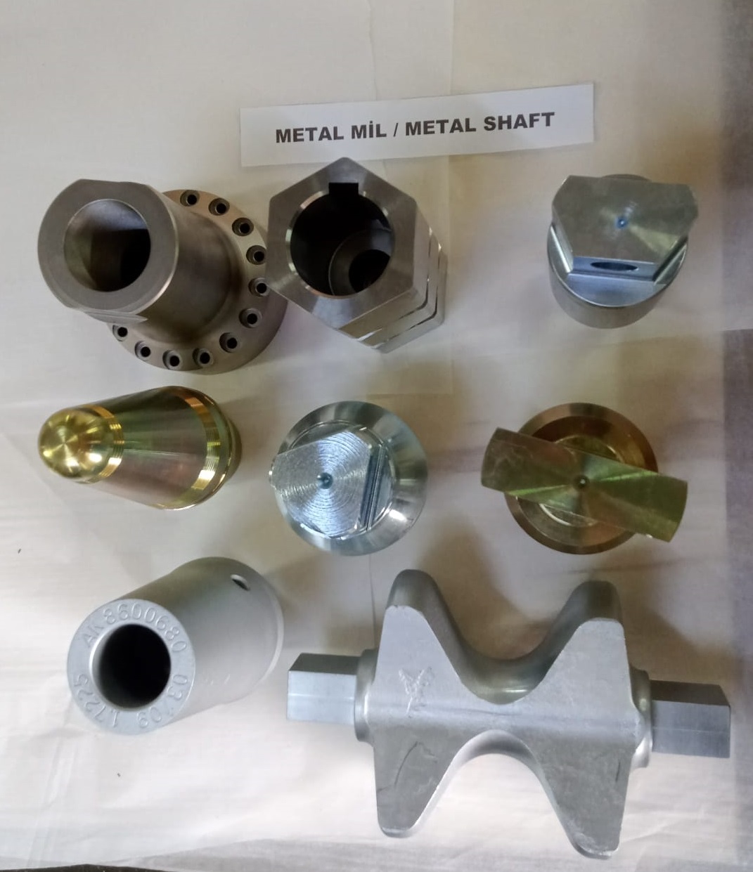 Akomek machined parts